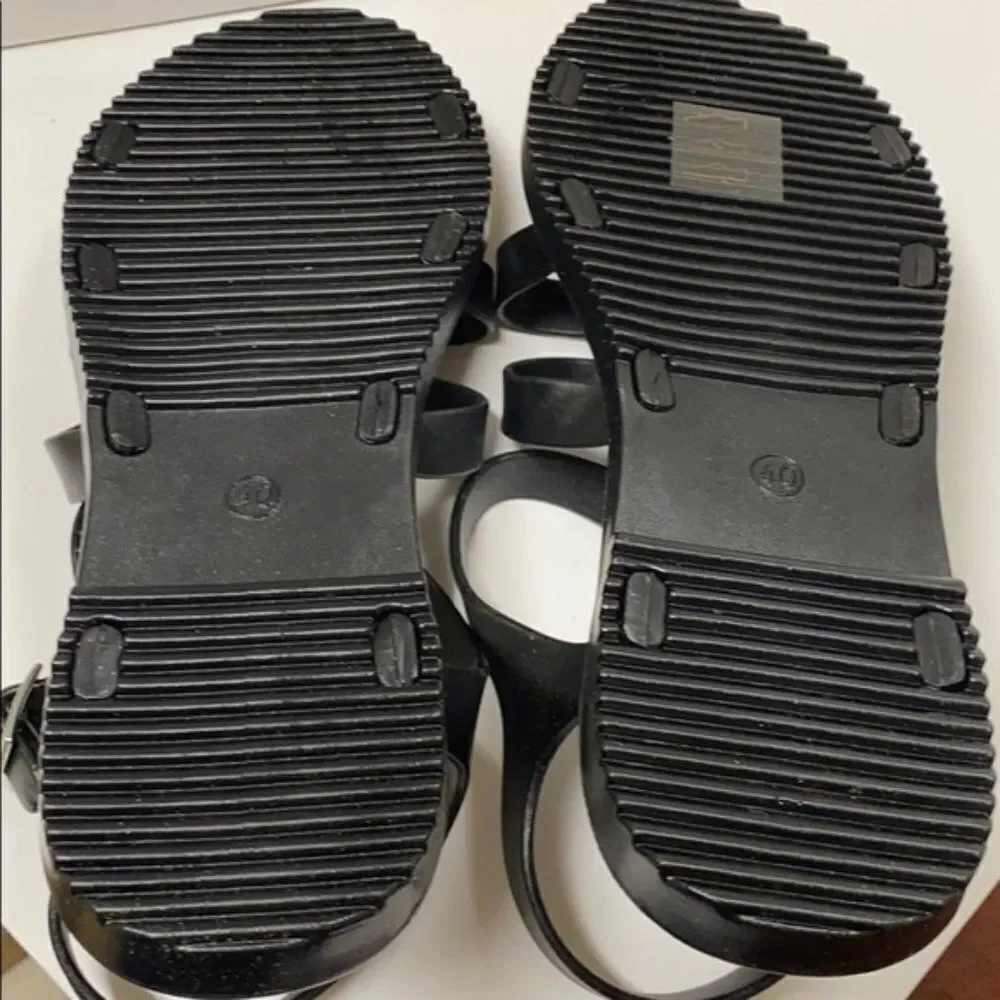 New! Call It Spring Black Sandals EU 39 US 8.5